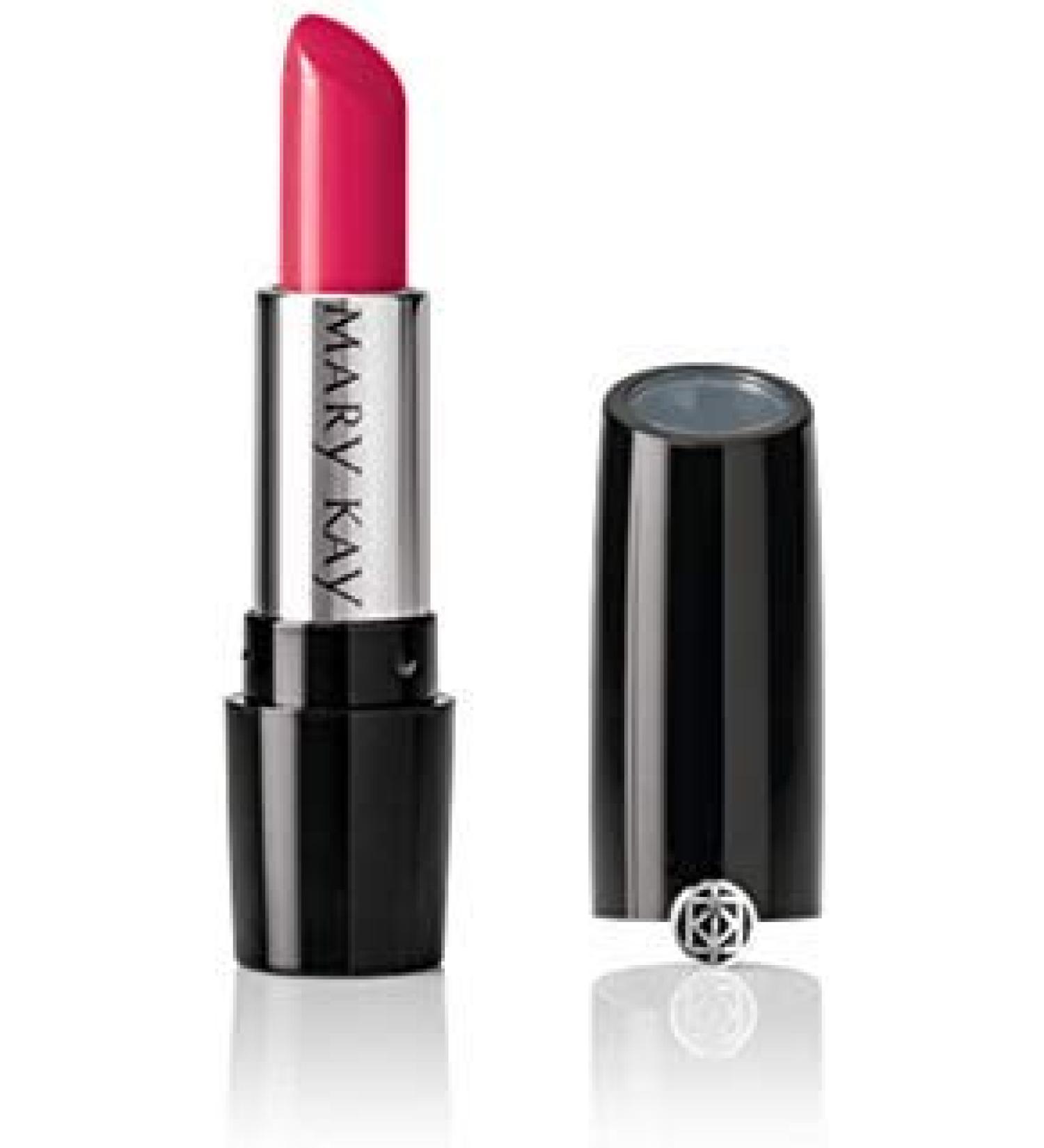 Mary Kay Gel Semi-Matte Lipstick in Powerful Pink - 089643