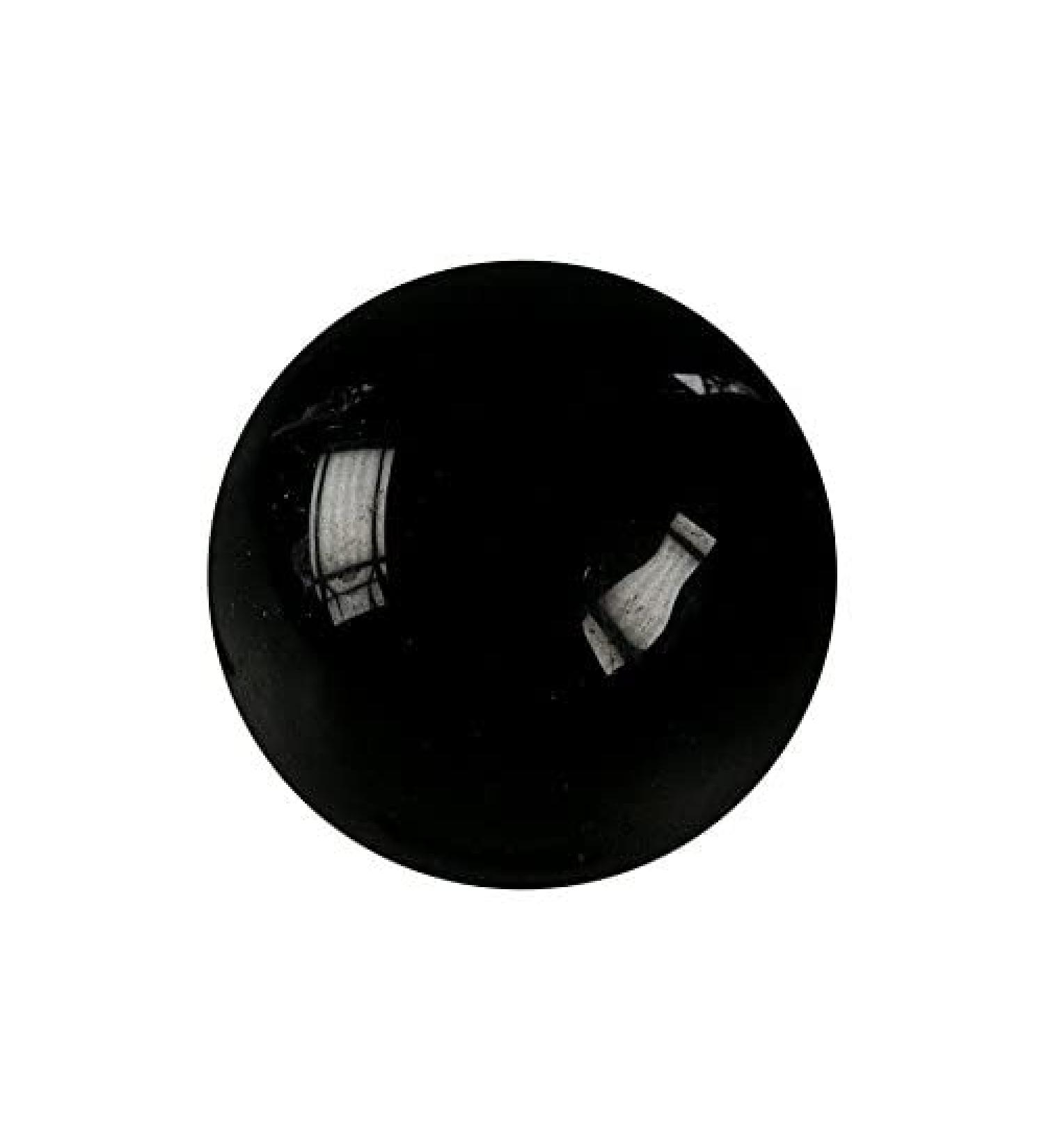 Lapis Vitalis Schungite Massage Ball - 3cm Gemstone Ball for Intensive Massage - Beautiful Gift Box Included - Buy Online on GoSupps.com