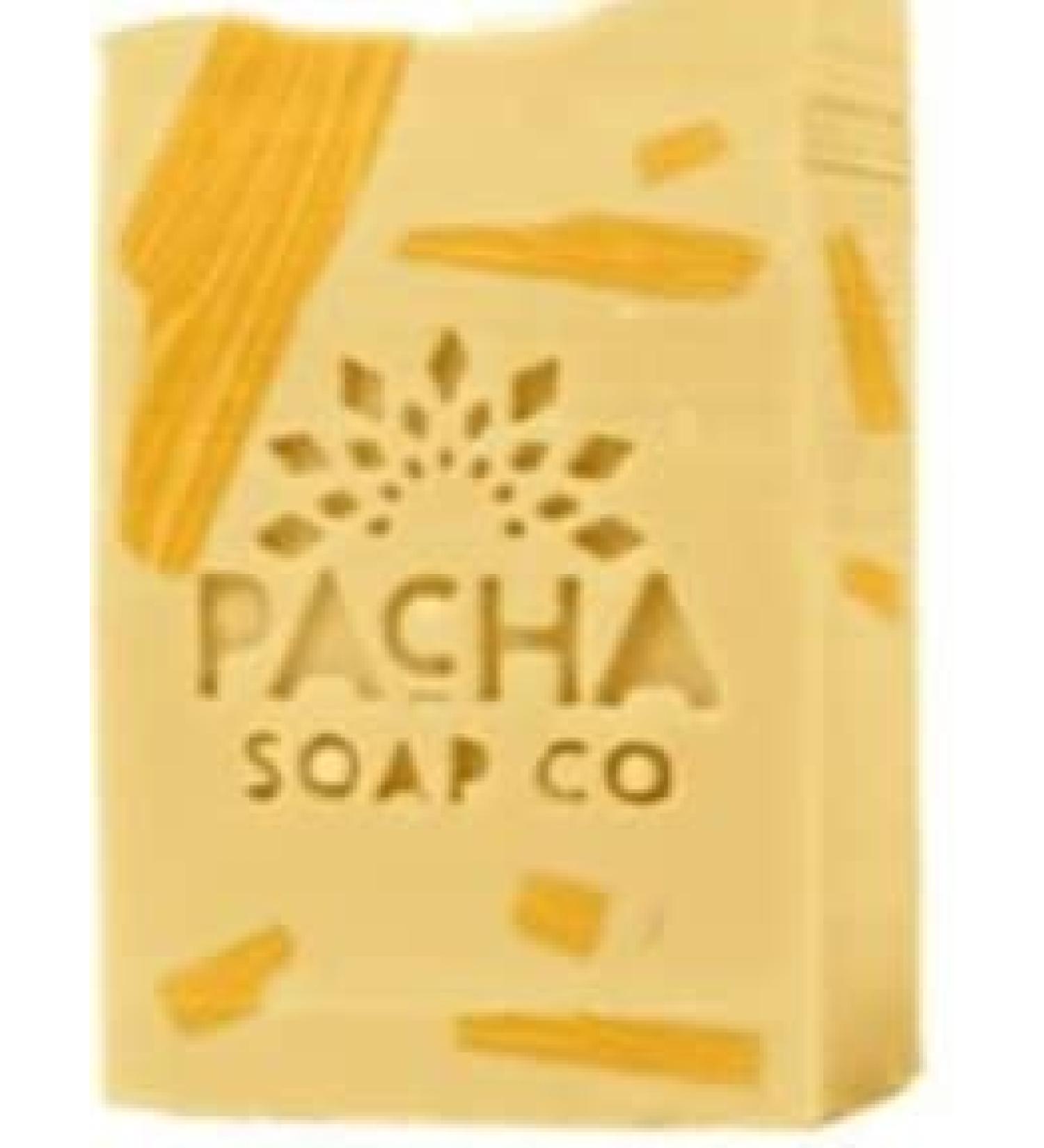 Pacha Soap - Bar Soap - Palo Santo - Natural 4 Ounce