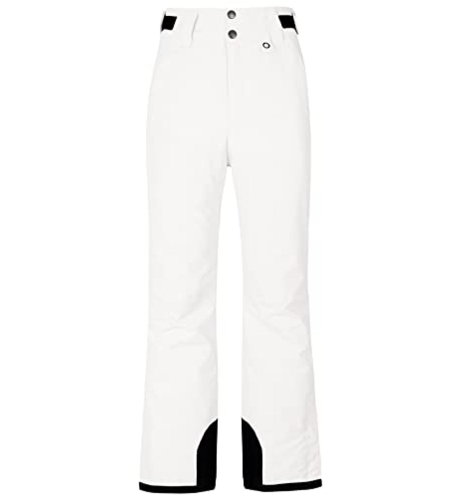 Skieer Women's Mountain Insulated Snow Ski Pants | Waterproof Winter Cargo Pants - White (Size: Medium) - Buy Online on GoSupps.com