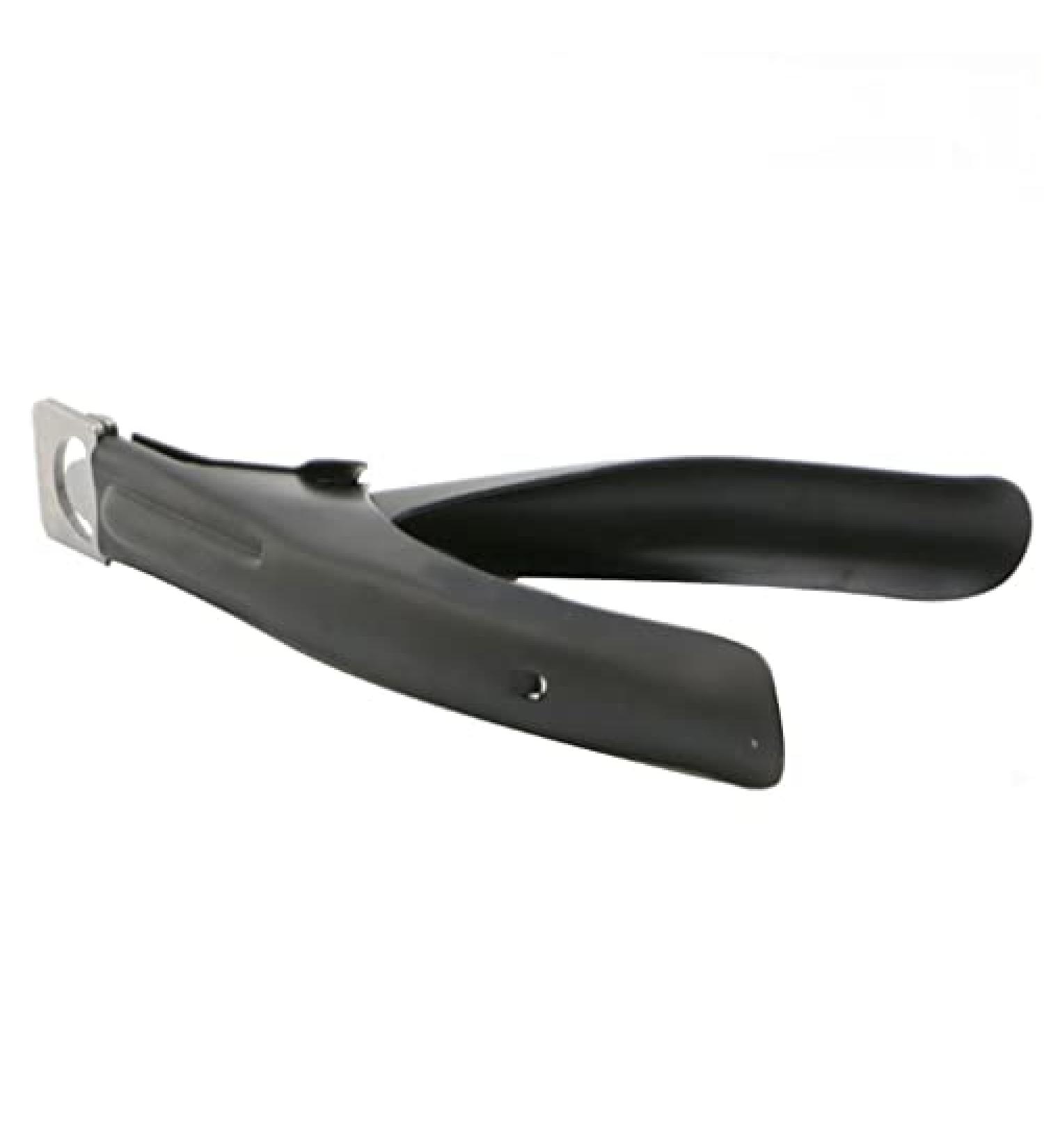 Acrylic False Fake Nails Tips Manicure Cutter Clipper Tool Stainless Steel Svart 12.5cm - Buy Online on GoSupps.com