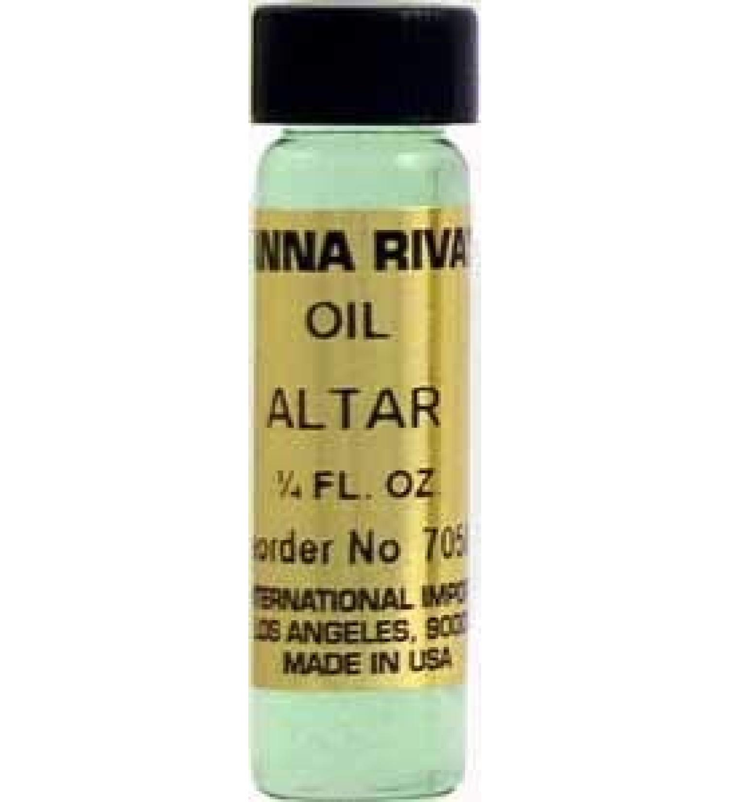 Anna Riva Oil-Altar 1/4oz for Anointing Candles Charms & Altar Tools
