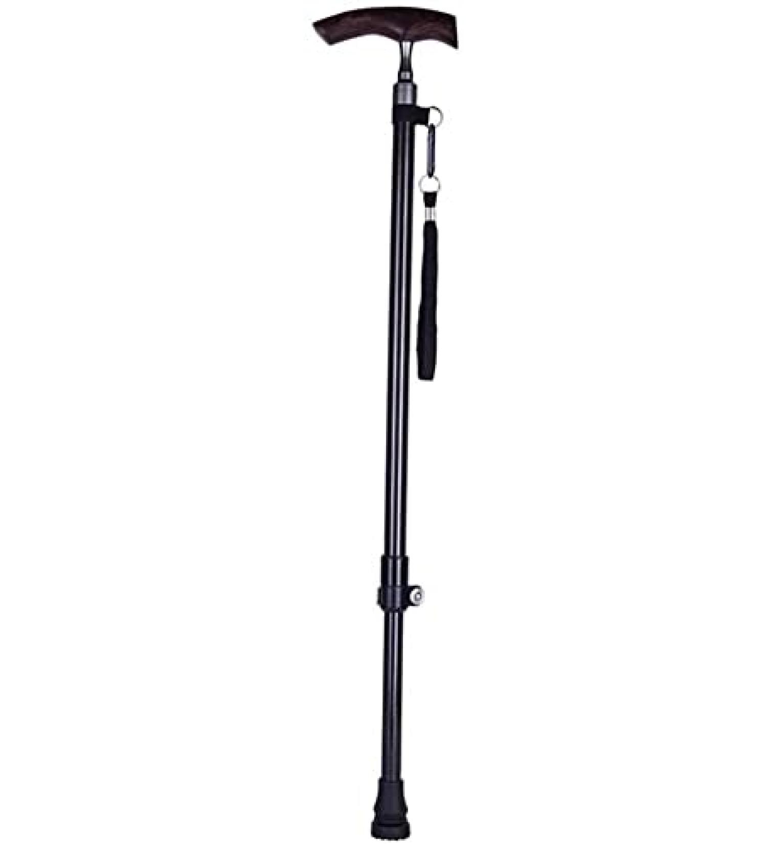 Walking Stick Cane Elderly Crutches Three Colors Small Three-legged Multi-functioRetractable Walking Stick Adjustment Range of 75 Cm -98 Cm Run forward - Buy Online on GoSupps.com