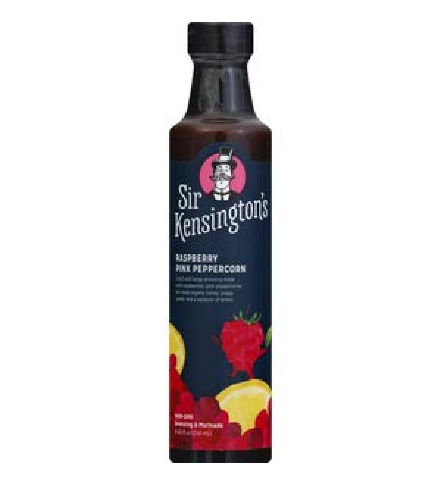 Sir Kensington's Raspberry Pink Peppercorn Vinaigrette - 8.45 fl oz (250 ml) Gourmet Dressing - Buy Online on GoSupps.com