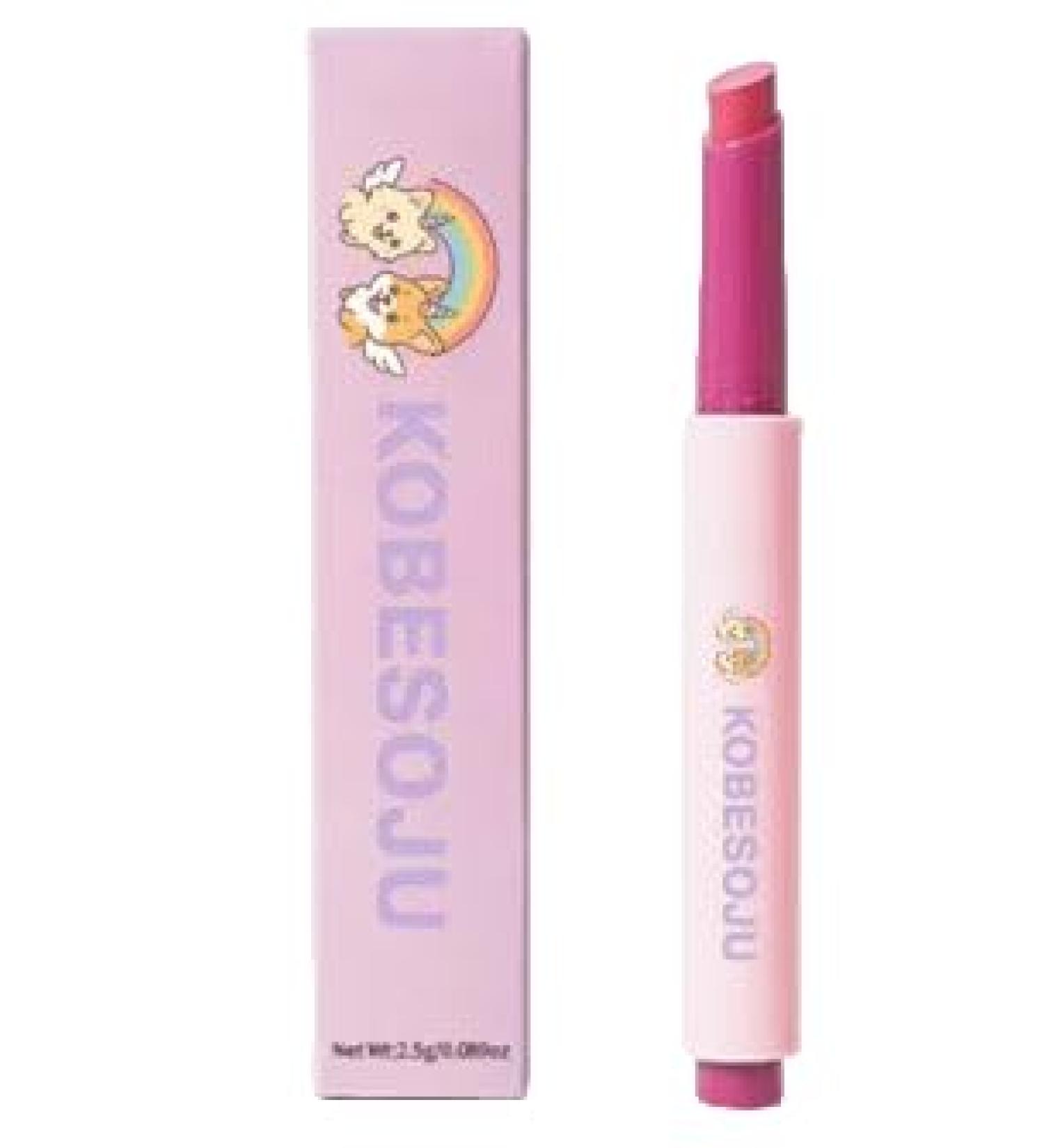 KOBESOJU: Barkicorn Kisses Lip Balm Vegan Formula Non-Sticky Glossy Finish (Wagical Wish)
