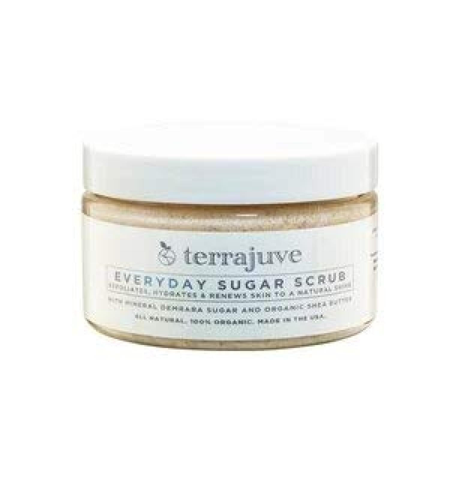 Organic Sugar Scrub with Raw Shea Butter - Exfoliating & Hydrating Body and Face Scrub - Made in USA - Buy Online on GoSupps.com