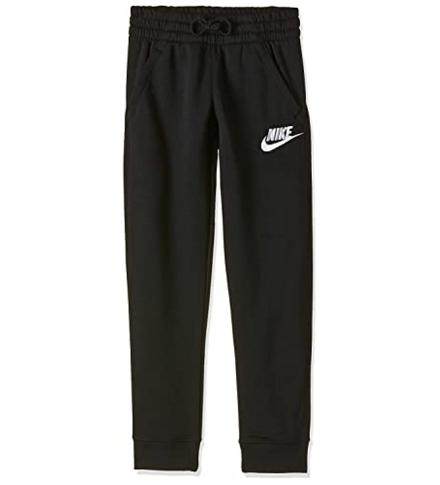 Nike Boys NSW Club Jogger Fleece Pant - Black/White - Size Large - Buy Online on GoSupps.com