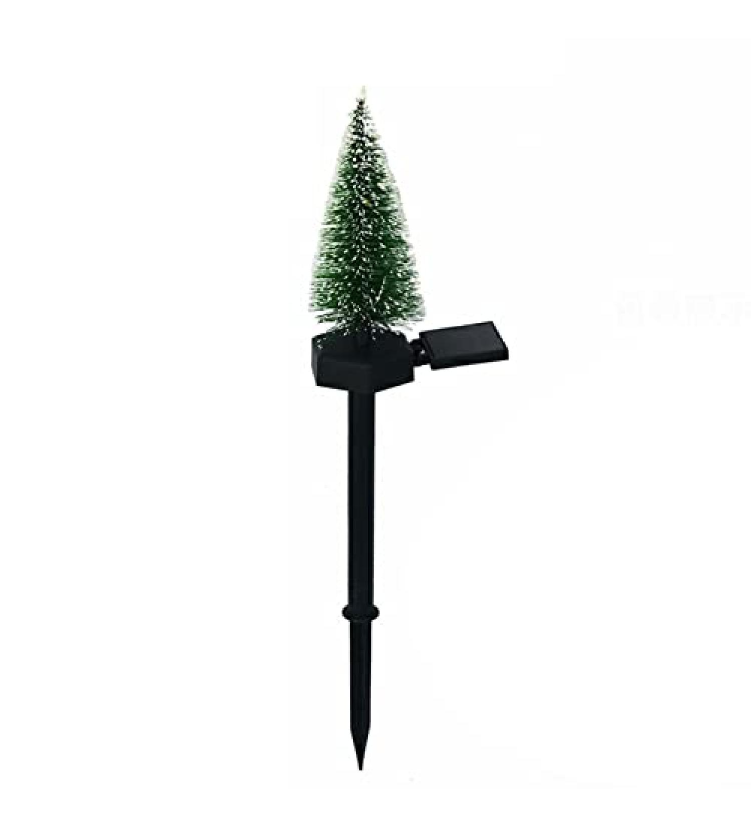 Christmas Tree Light Snowflake Light Garden Ground Plug Light Outdoor Solar Lawn Light Courtyard Landscape Lighting (Color : 1PCS) (1pcs) - Buy Online on GoSupps.com