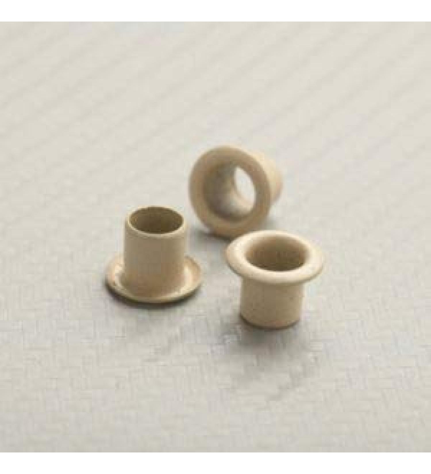 HolsterBuilder 8-8 1/4" Rivets Kydex Eyelets. Set of 50 Kydex Holster Eyelets for .080 Kydex Multicolored Finish. Tactical DIY Holster Supplies Desert Tan