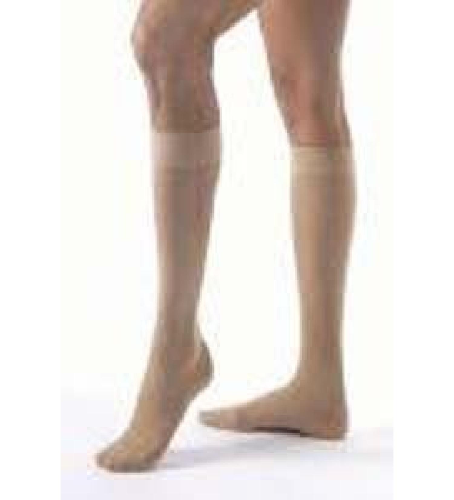 BSN Medical 119423 Jobst Compression Stocking Knee High Closed Toe 15-20 mmHg Large Classic Black Classic Black Large