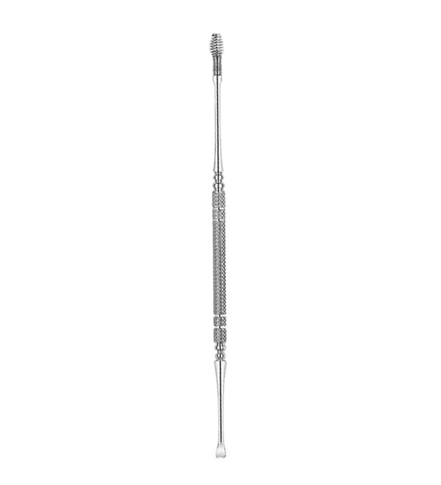 Fublazeze Stainless Steel Spiral Earpick Stainless Steel Stainless Steel Spiral Earpick Stainless Steel Ear Spoon Adult/The Child/ Silver