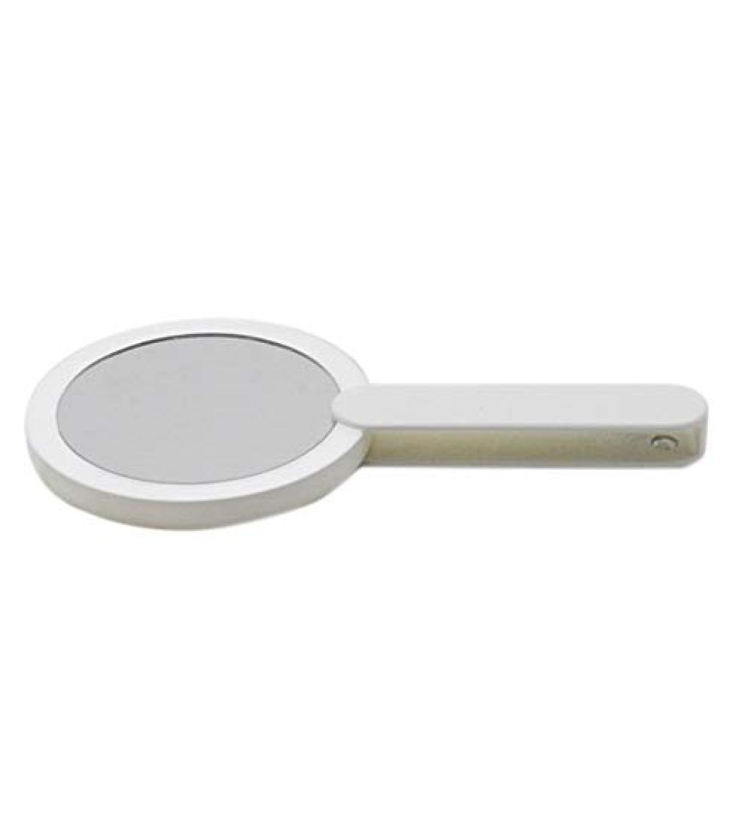 Socueny Mini Travel Portable Makeup Vanity Mirror with 10X Magnifying Ring LED Fill Lights Handheld Folding Pocket Mirror 4 Inch - Buy Online on GoSupps.com