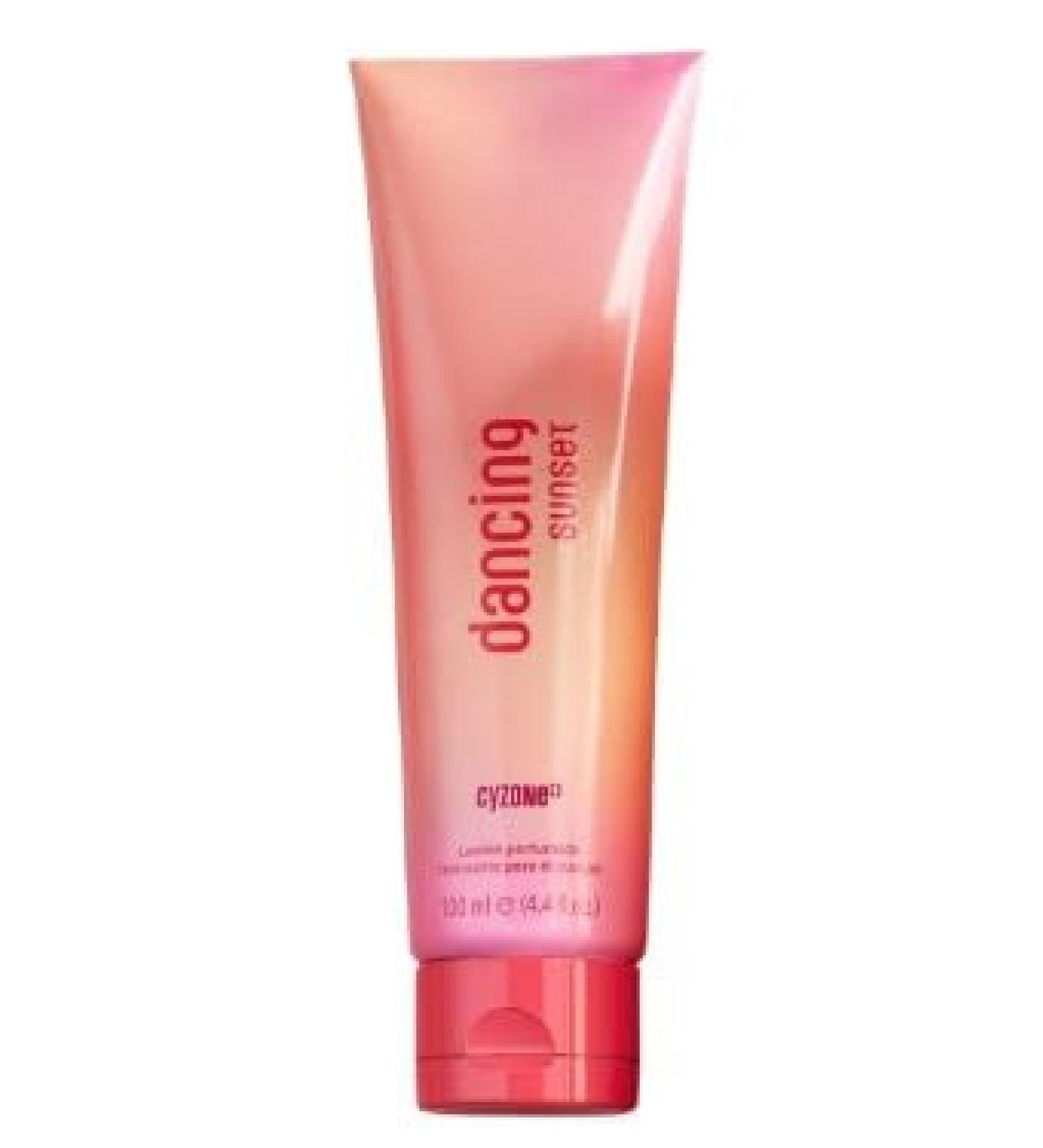 Cyzone Dancing Sunset Moisturizing scented body lotion/Loci n perfumada hidratante para el cuerpo 130 ml / 4.4 fl.oz.