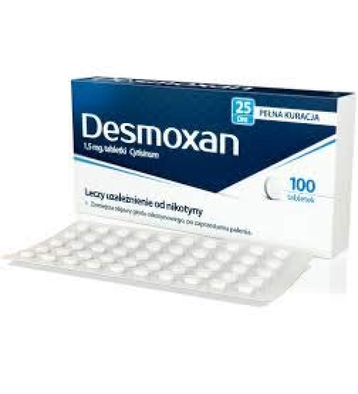 DESMOKSAN DESMOXAN 100 TABS STOP SMOKING