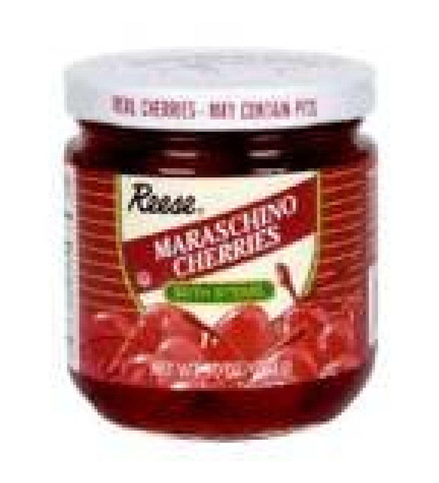 Reese Cherry Maraschino Red Stem
