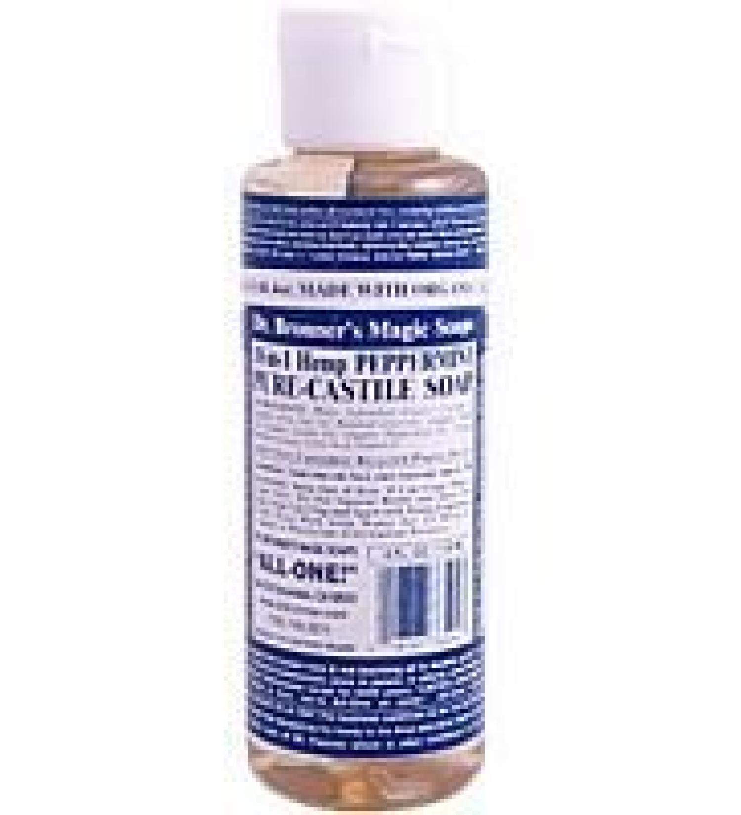 Dr. Bronner's Organic Pure Castile Liquid Soap Peppermint Oil 32 oz 2 pk