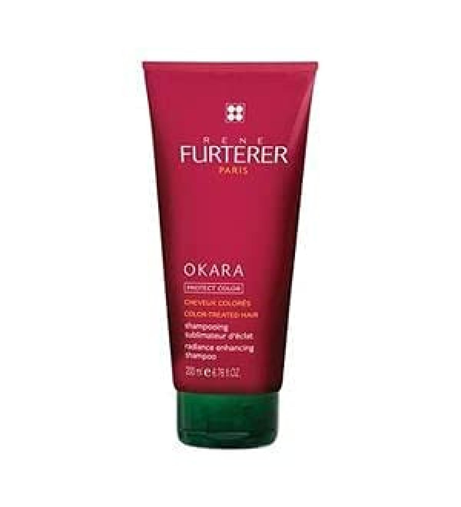 Rene Furterer OKARA COLOR Color Protection Shampoo, Safe For Color Treated Hair, Gentle, Sulfate Free, Paraben Free 6.7 Fl Oz (Pack of 1)