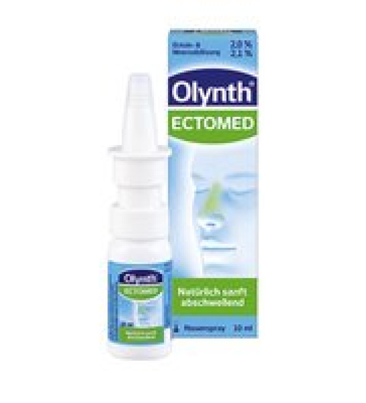 Olynth Ectomed nasal spray 6 x 10 ml incl. hand cream OR hand soap from Apotheken-Express