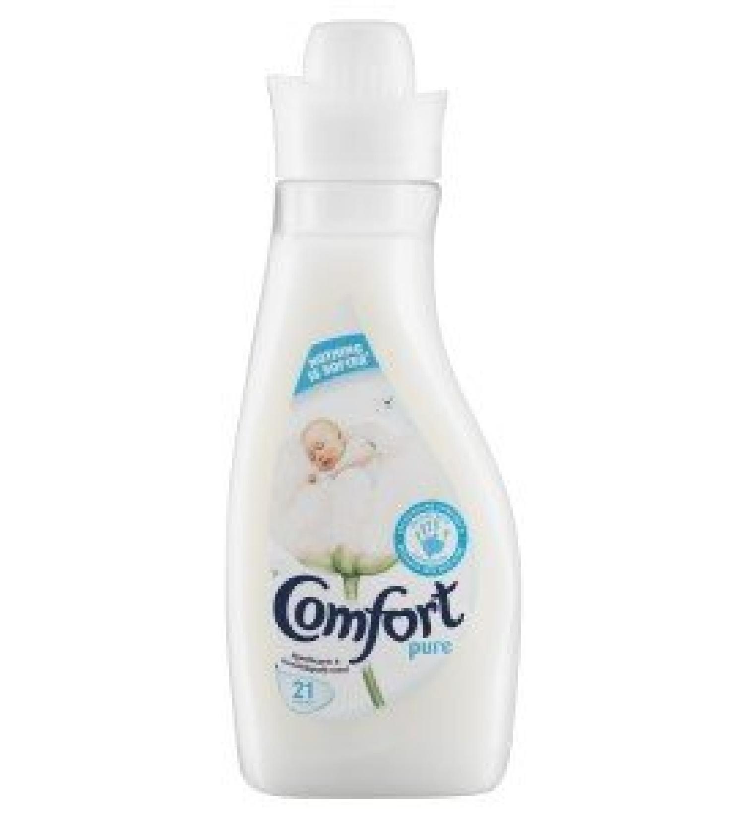 Comfort pure 21 wash fabric conditioner750ml