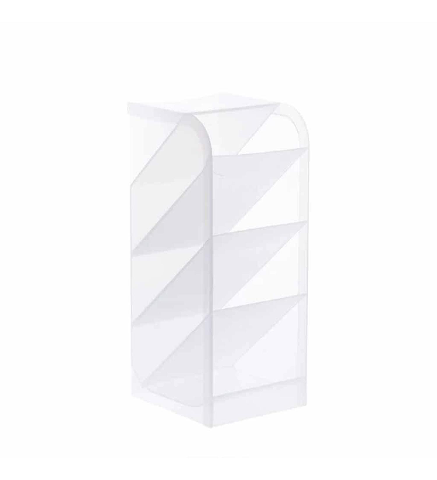 Multifunctional Pen Organizer Office and School Accessory 4-Grid Desktop Pen Organizer Makeup Storage (Color : Clear Size : 20CM) (Clear 20CM) - Buy Online on GoSupps.com