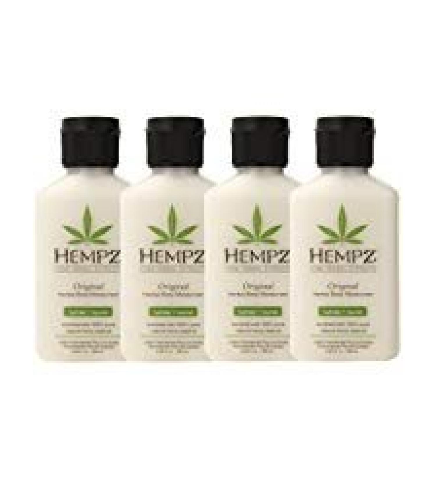 Hempz Original Herbal Body Moisturizer 2.25 Oz Pack Of 4 2.25 Oz