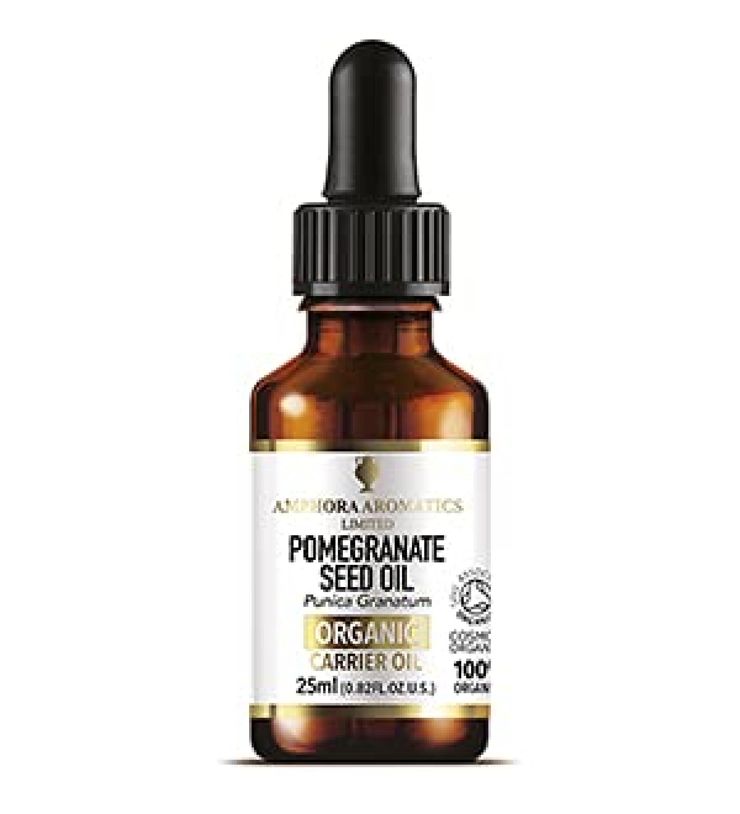 Amphora Aromatics COSMOS Organic Pomegranate Seed Oil 25ml
