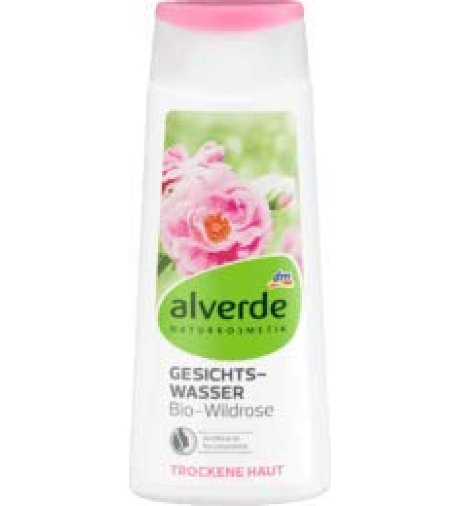 alverde Naturcosmetics natural for the face Organic wild rose, 1 x 200 ml