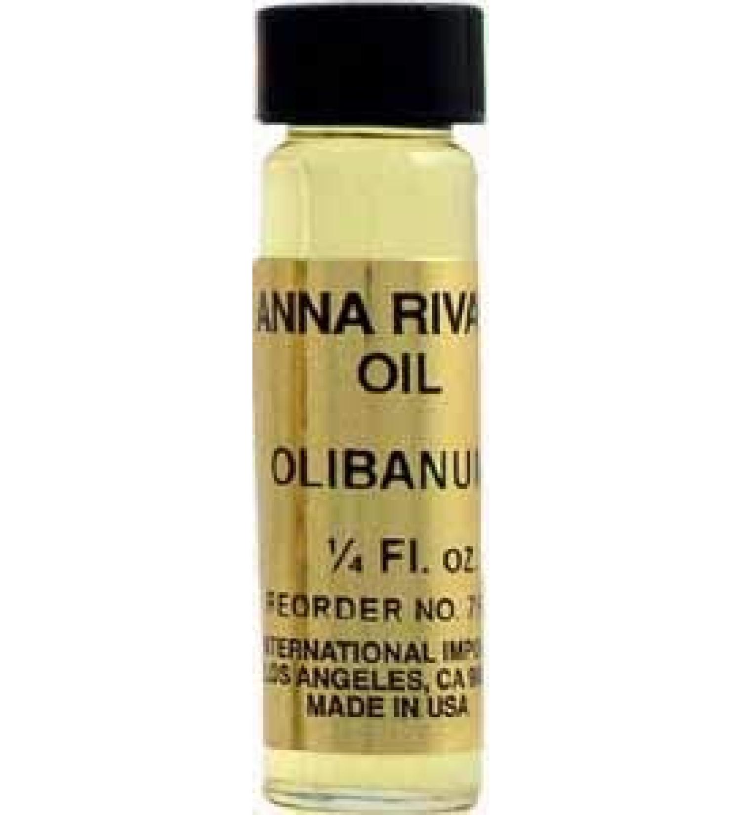 Anna Riva Oil-Olibanum 1/4oz for Anointing Candles Charms & Altar Tools