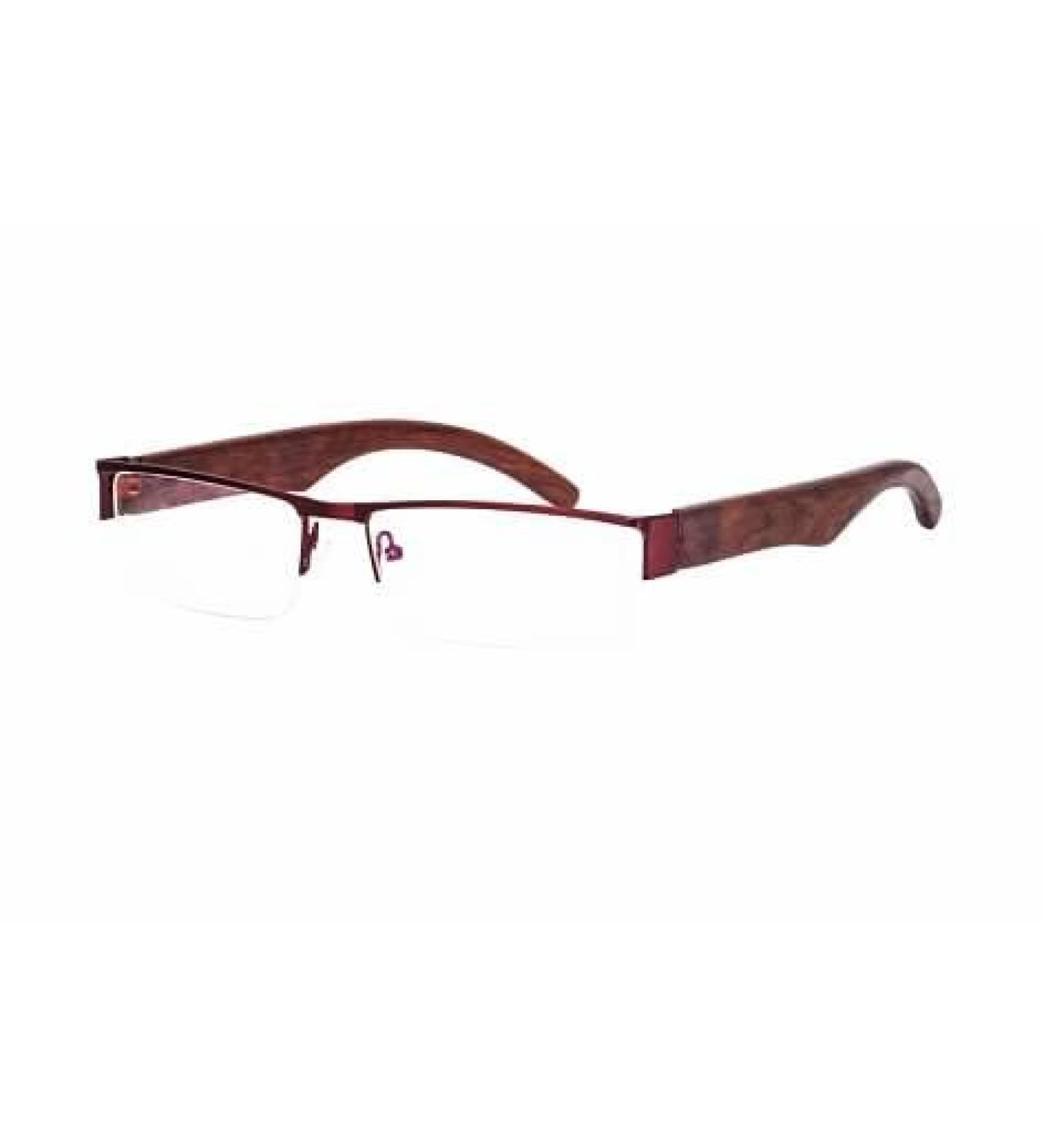 SHINU+2.50 Computer Reading Glasses for Men | Blue Light Blocking Wooden Frame (2739 C3) - Shop Internationally - Buy Online on GoSupps.com