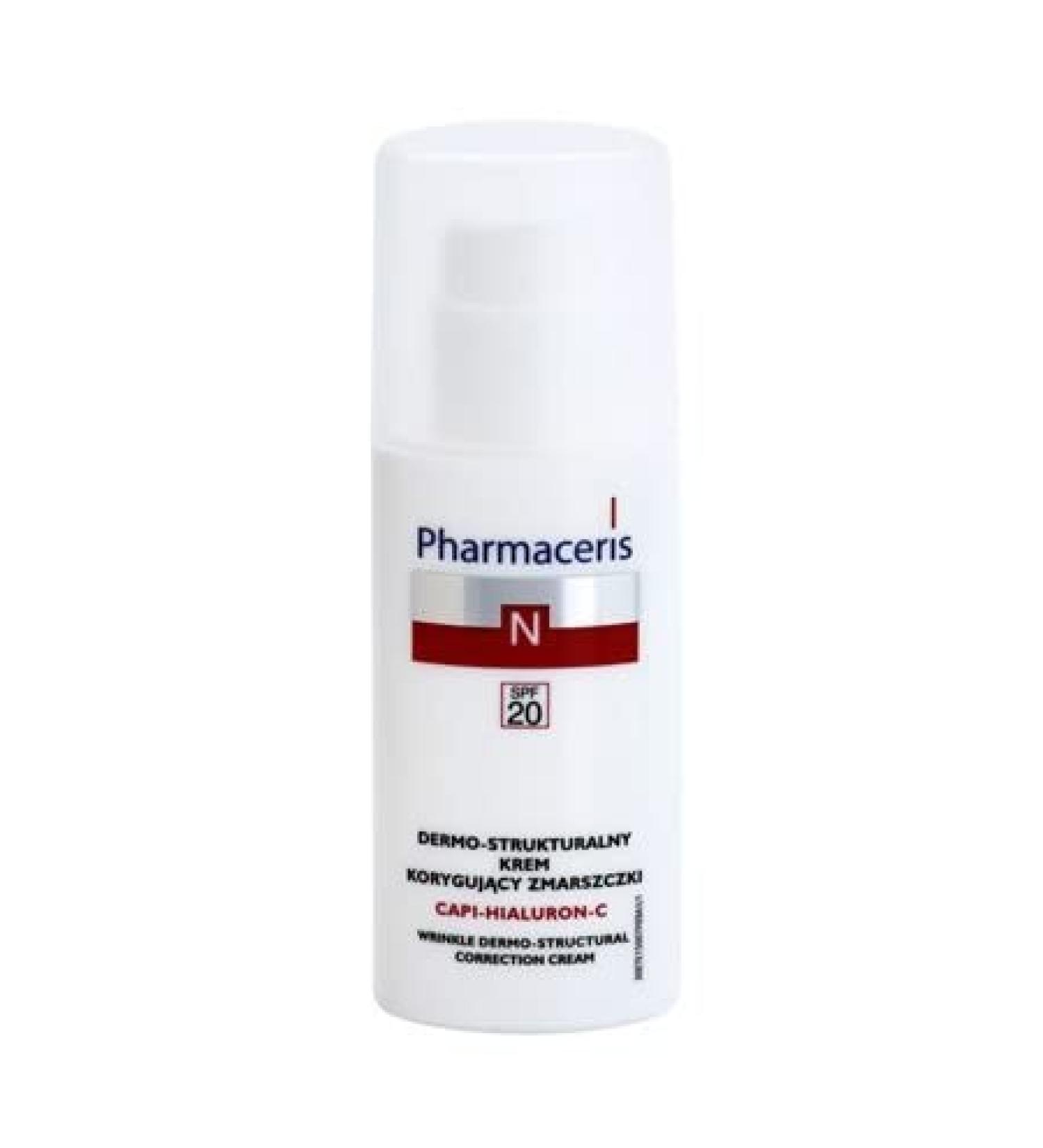 Pharmaceris N - CAPI-HIALURON-C - wrinkle dermo-structural correction cream SPF 20 (50 ml) by Pharmaceris N - Dr. Irena Eris