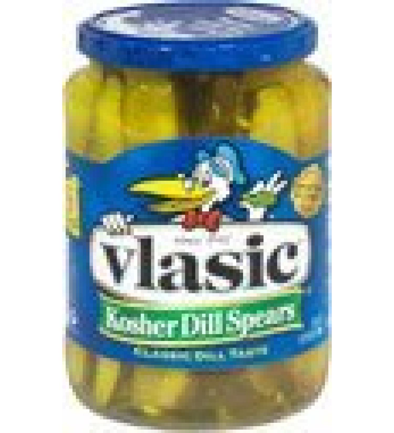Vlasic Vlasic Vlasic Set of 3 kosher dill spears 680 g
