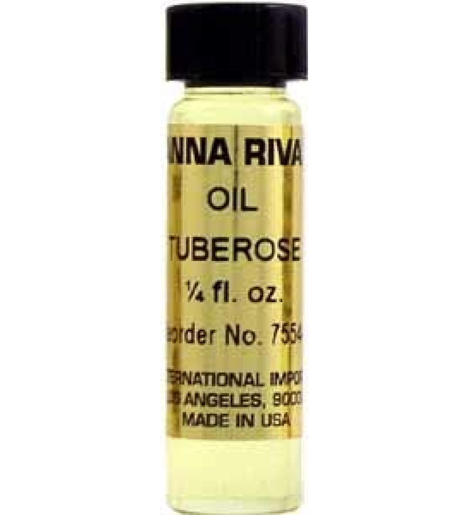 INDIO Anna Riva Oil-Tuberose 1/4oz for Anointing Candles Charms & Altar Tools