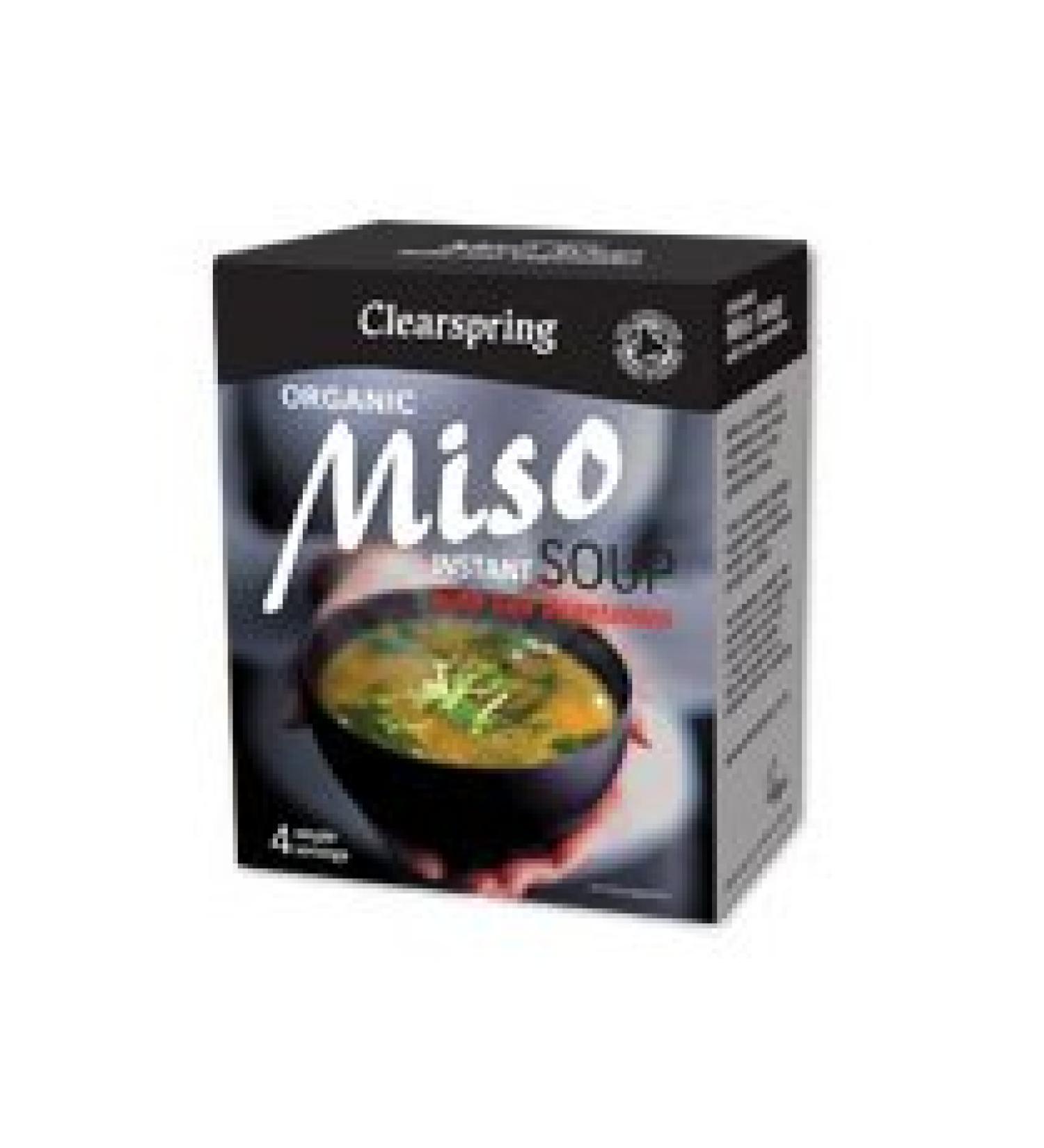 Clearspring Clearspring - Instant Miso soup with sea vegetables 40 g