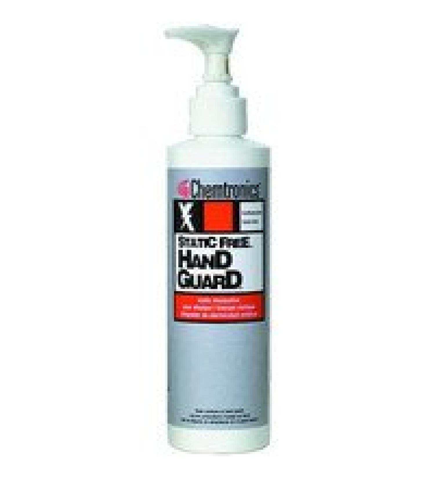 Chemtronics C805 Static Free Hand Guard ESD-Safe Lotion 8 fl oz Pump Bottle