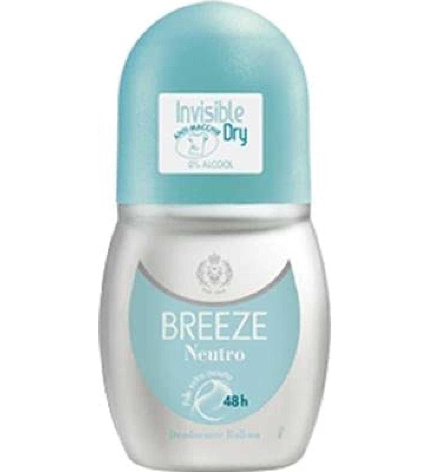 Set 6 Breeze Deodorant Roll On Neutral Care and body hygiene