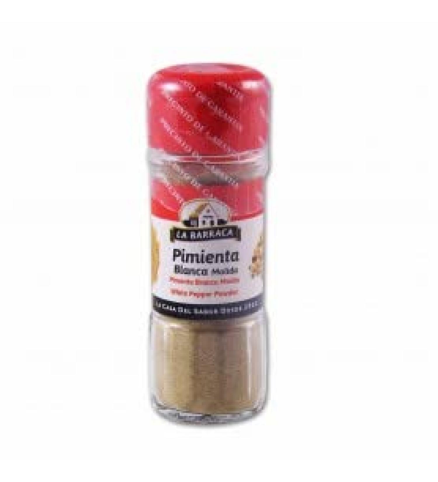 White pepper ground / Pimienta blanca molida - 40 gr
