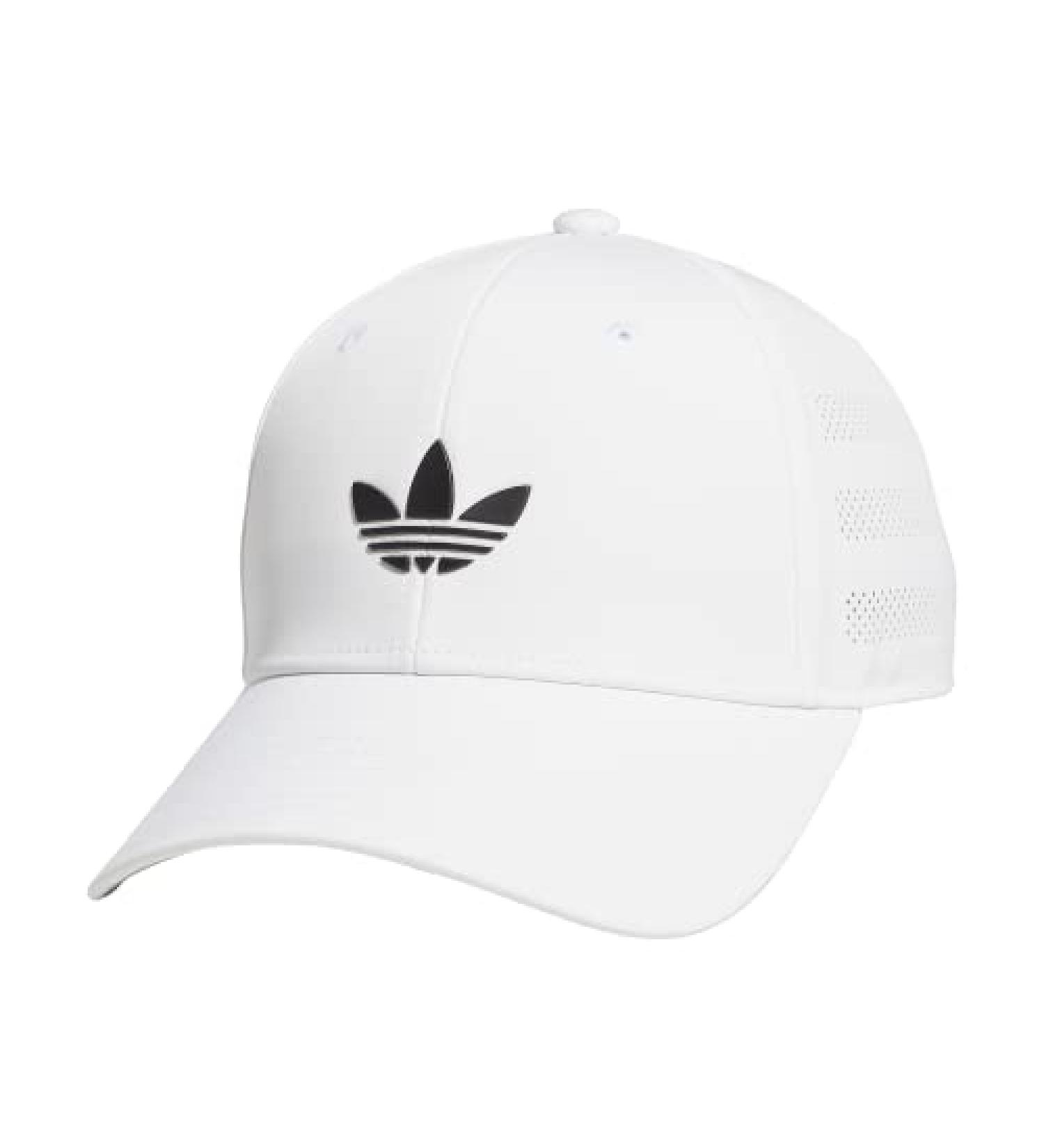 adidas Originals Boys' Youth Beacon 5.0 Snapback - White/Black - One Size - Buy Online on GoSupps.com