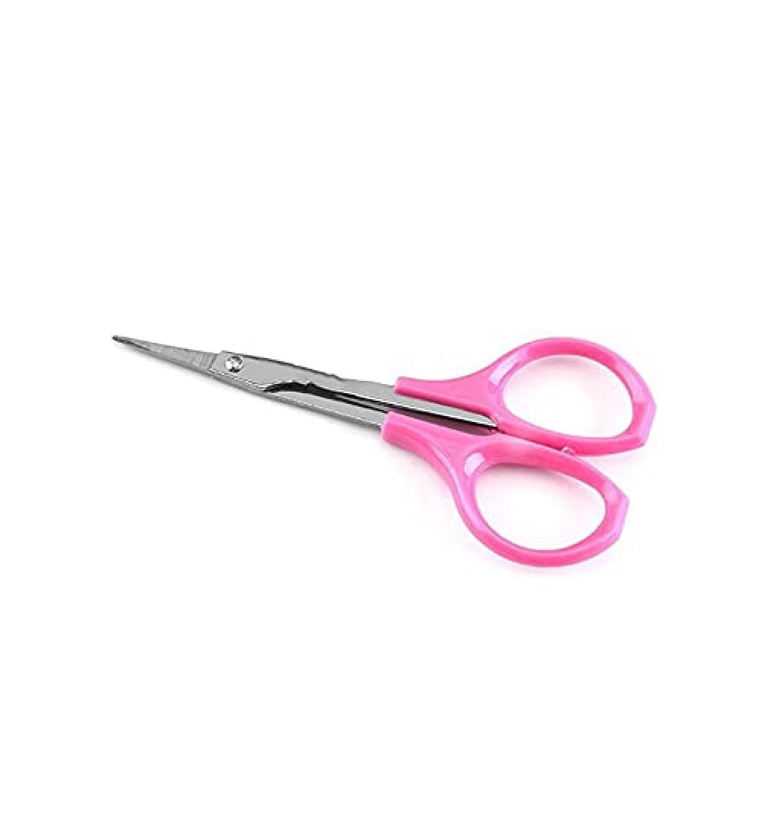 Craft Scissors Sharp Tip Makeup Eyebrow Scissors Stainless Steel Beauty Small Manicure Trimming Scissor with Cover Scissors - Buy Online on GoSupps.com