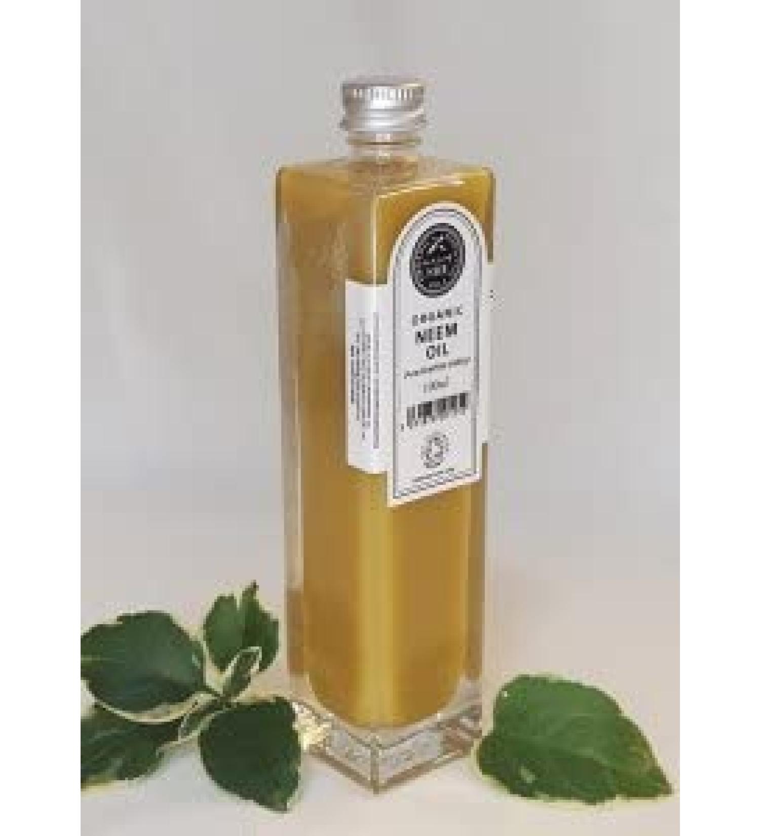 Organic Neem Oil (Azadirachta indica) Vegetable Oil () by NHR Organic Oils