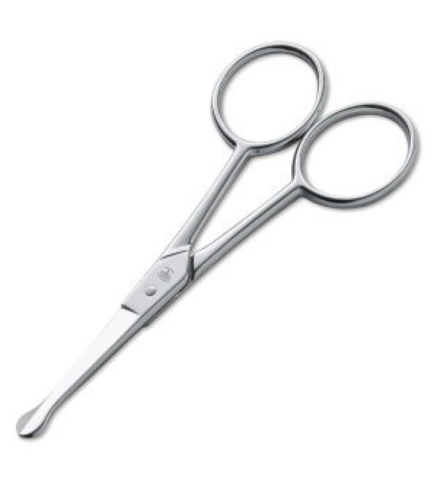 Safety Nose Mustache Scissor 3.5"