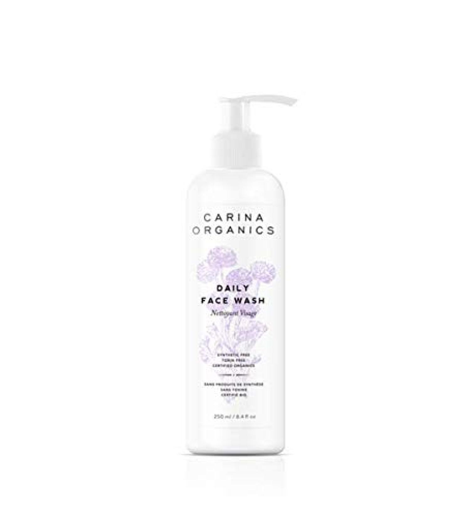 Carina Organics Unscented Face Wash 250ml