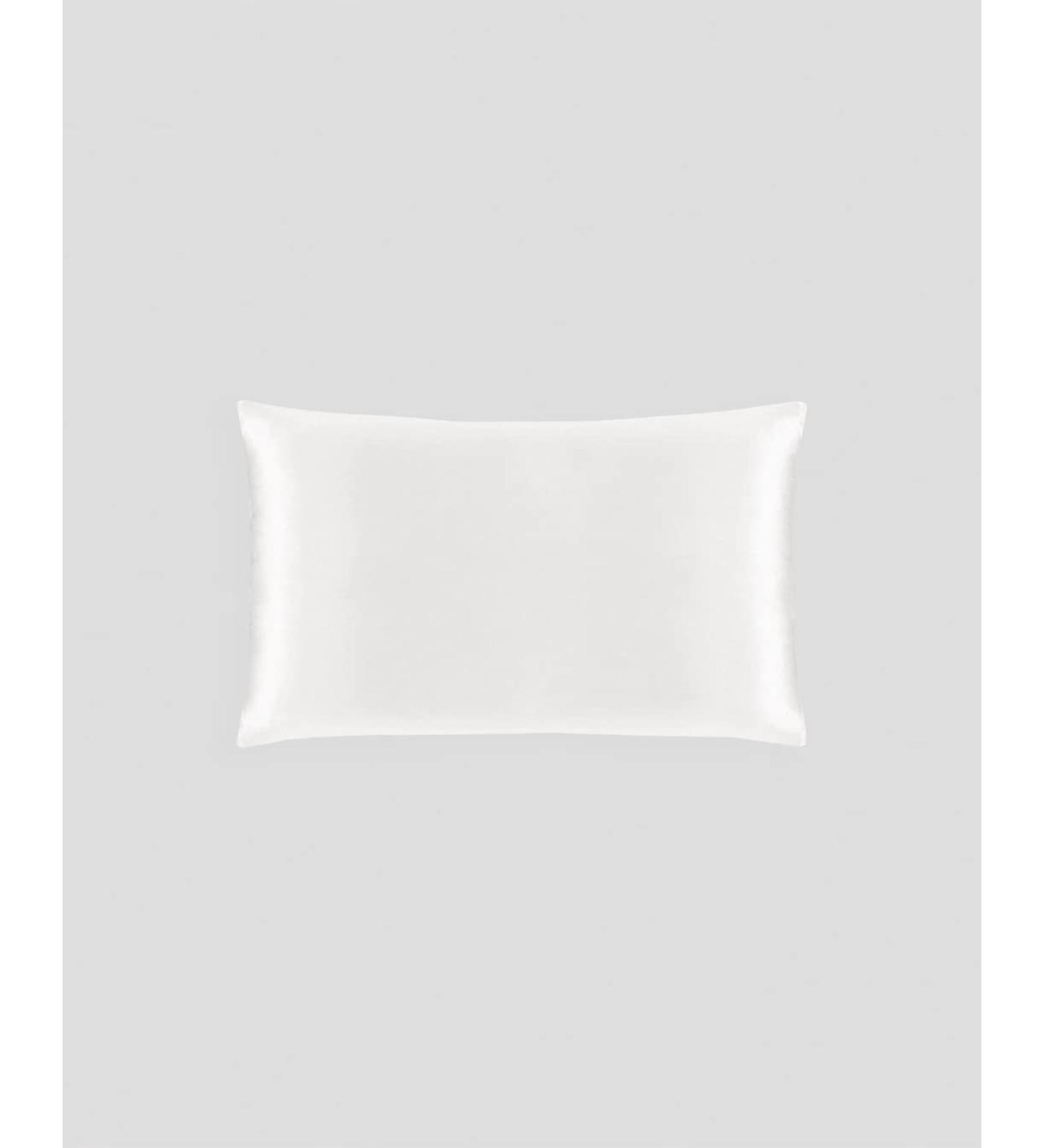 Silvon 100% Mulberry Silk Pillowcase | Keeps Skin and Hair Hydrated Prevents Aging | Silver Infused for Cozier Nights | Soft and Cooling (Standard)