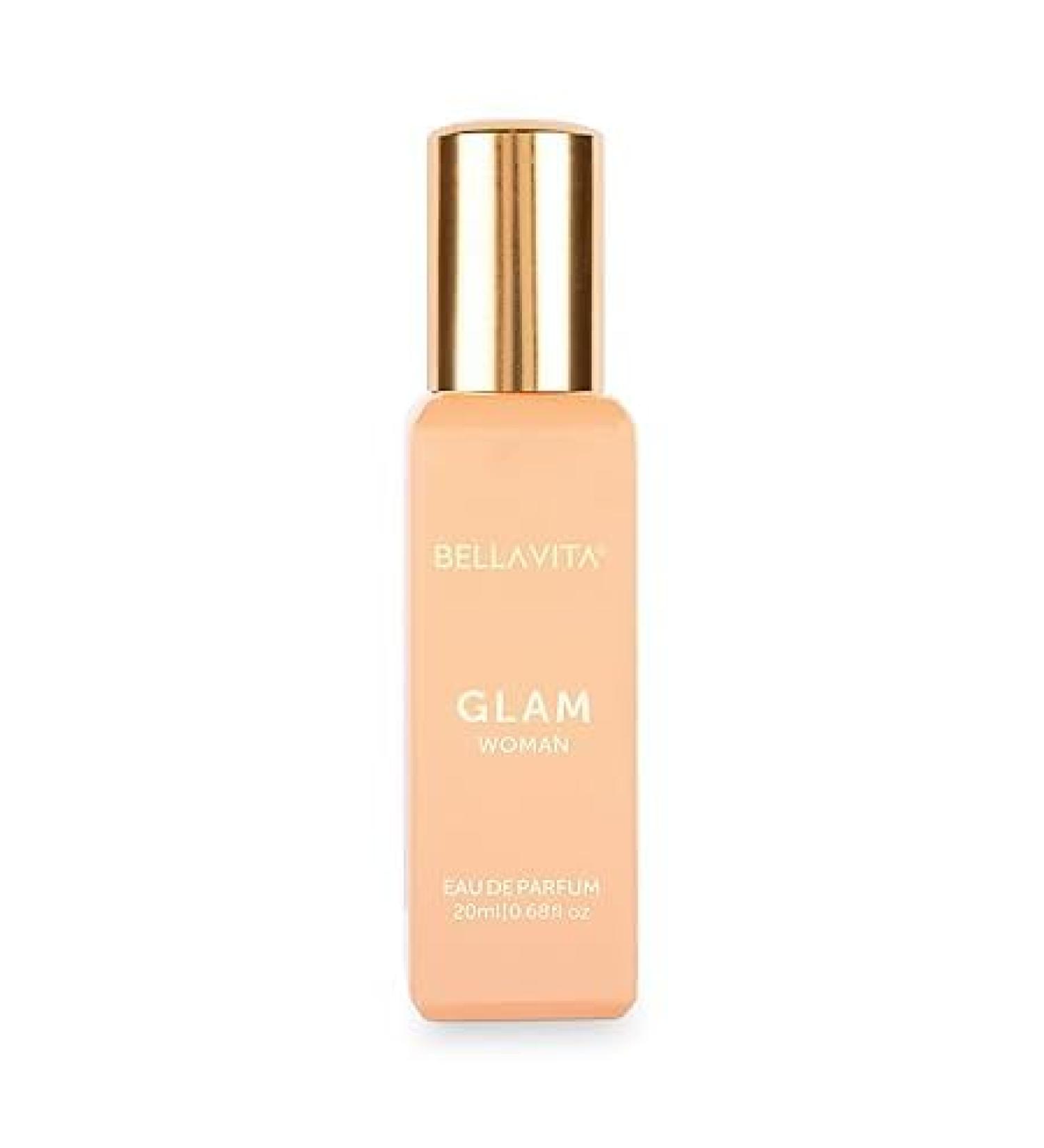 Luxury GLAM Woman Eau De Parfum With African Orange Jasmine & Patchouli Premium Long Lasting Floral & Woody Fragrance Liquid EDP For Women 20ml - Buy Online on GoSupps.com