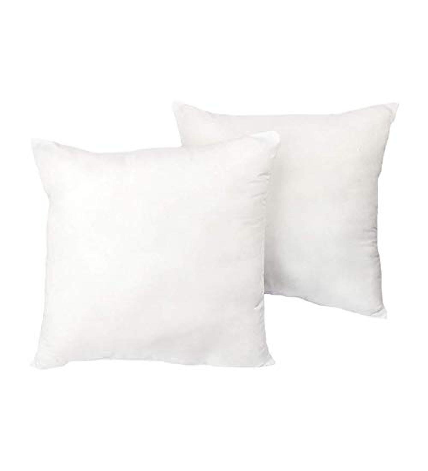 IZO All Supply Square Sham Stuffer Throw Pillow Insert, White 16x16 Inches, Pack of 2 - Buy Online on GoSupps.com