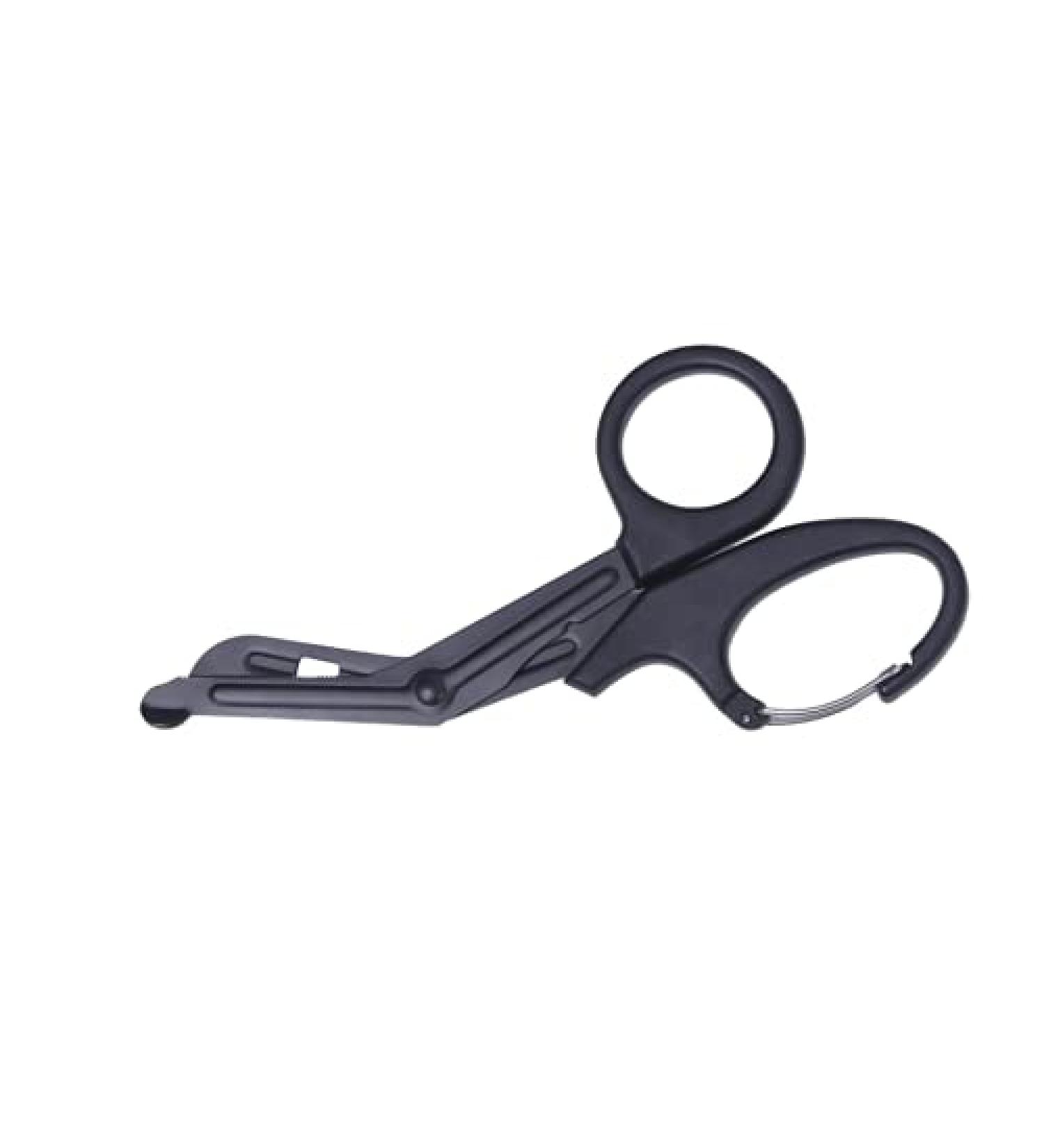 Feloyal 7.7 Medical Scissors - Stainless Steel EMT Dressing Bandage Scissors for Doctors & Nurses | Titanium Coated Black | Perfect for Emergency Rooms & Outdoor Use - Buy Online on GoSupps.com