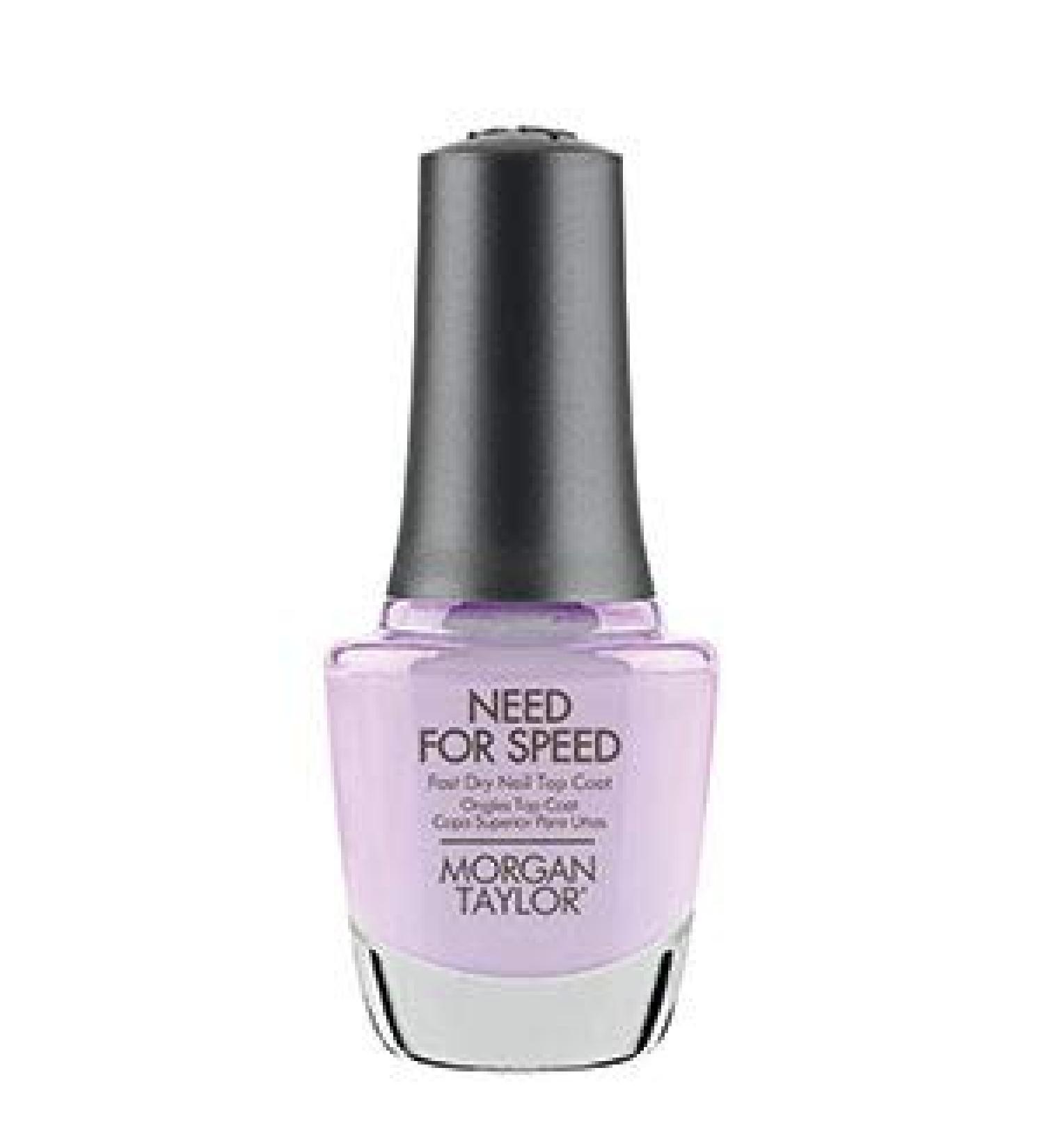 Morgan Taylor Need For Speed Top Coat - Fast Drying, Long Lasting Nail Polish (0.5 oz) - Buy Online on GoSupps.com