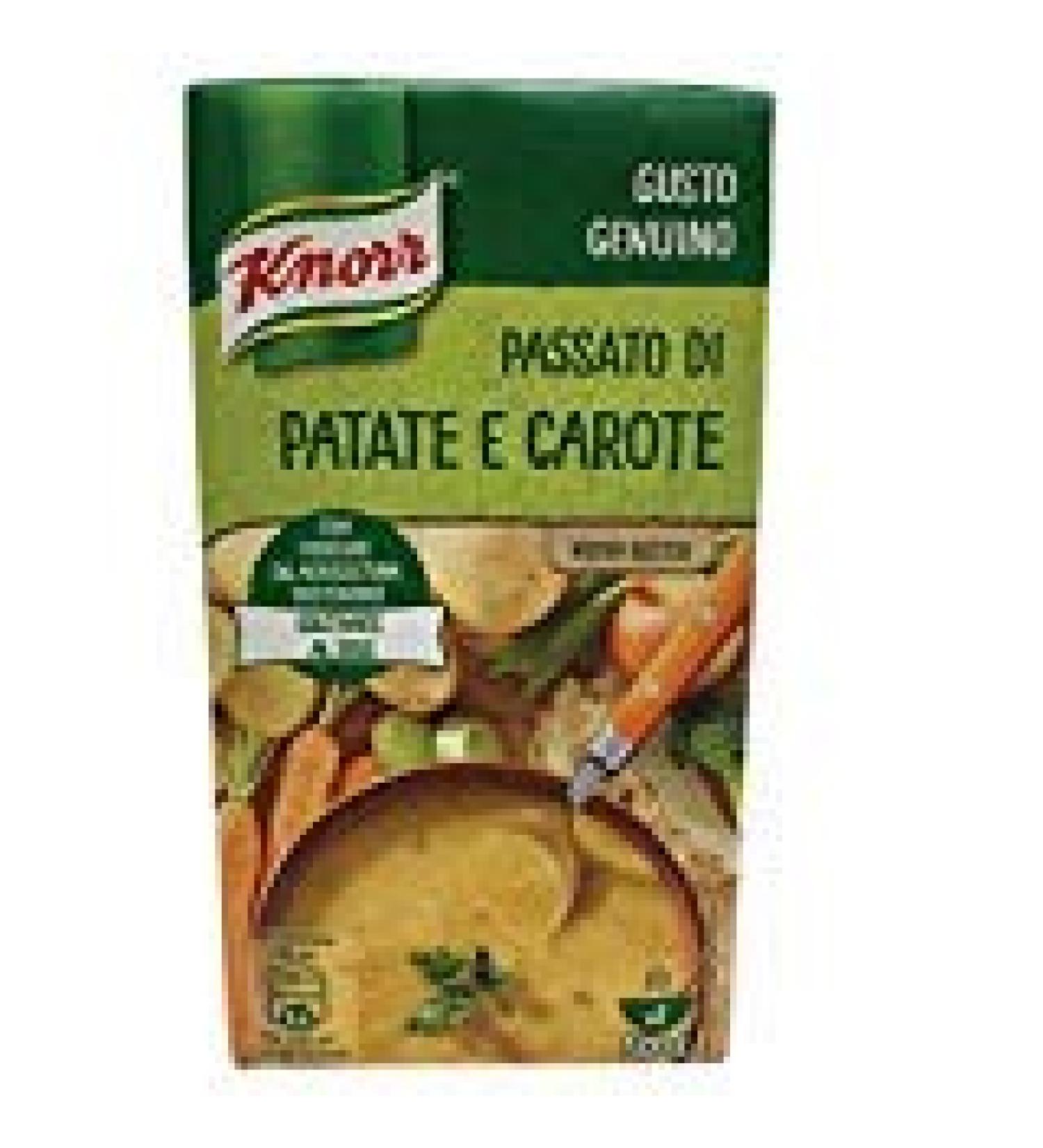 Knorr Knorr Passato Paste Potatoes and Carrots 500ml of authentic taste