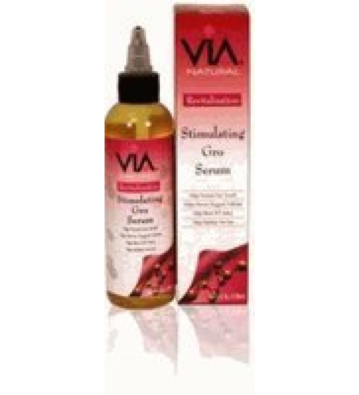 Via Natural Stimulating Gro Serum 4oz