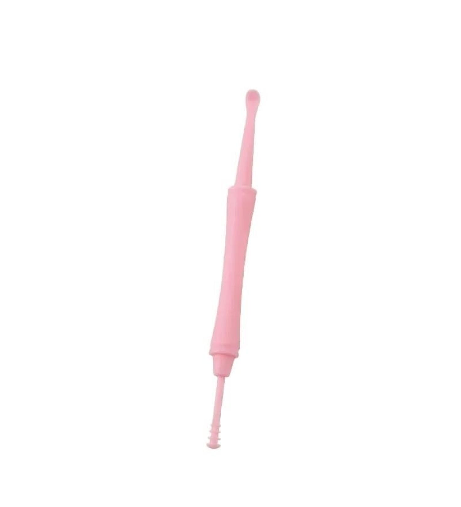 Portable Ear Cleaner Stainless Steel Ear Spoon Set Stainless Steel Ear Wax Remover Reusable Stainless Steel Ear Wax Remover Set Ear Wax Easily Removed Ideal for Personal and Home Use(1pcs Opp Pink) - Buy Online on GoSupps.com