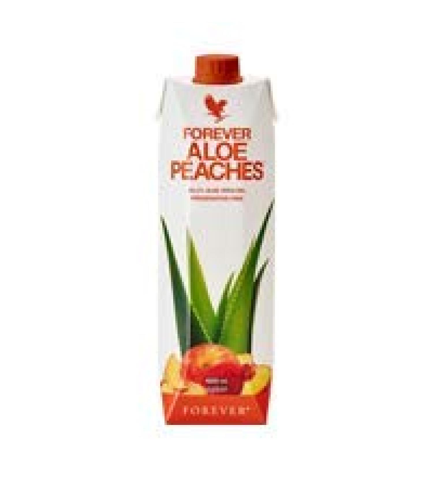 Forever Living Aloe Peaches 90% pure aloe vera 1000ml energetic